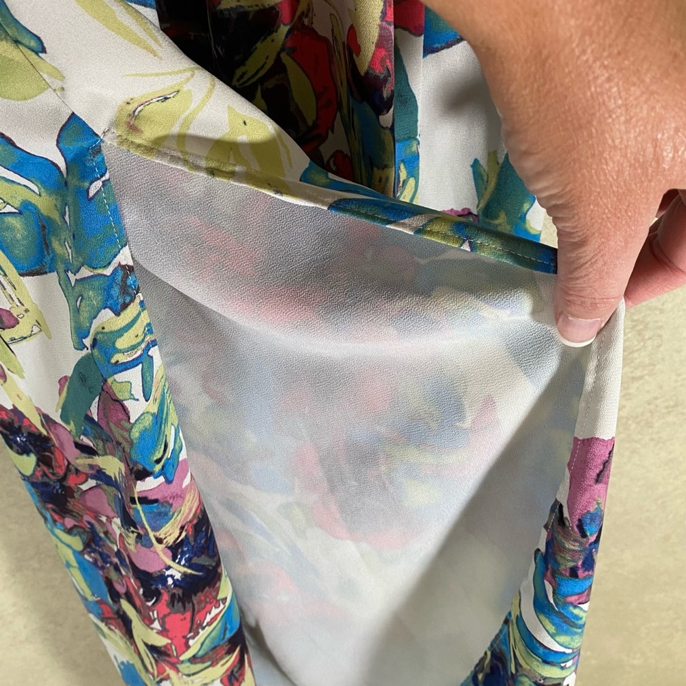 RACHEL Rachel Roy floral tube maxi dress 1X - Picture 7 of 8